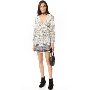 Free People Cherry Blossom mini dress